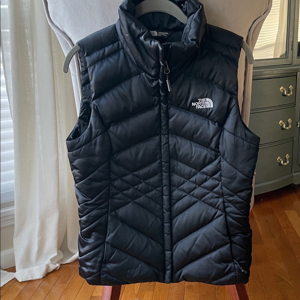 The North Face Quilted Black Puffer Vest